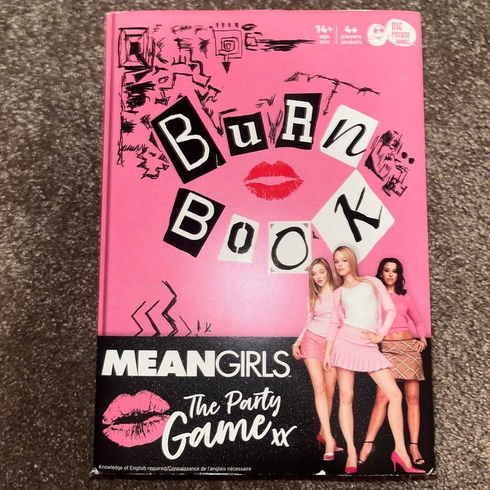Burn Book Party Game - Pink
